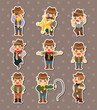 cowboy stickers