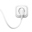 Stromstecker in Steckdose