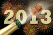 Champagner Neujahr Sylvester 2013