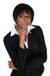 An African American businesswoman.