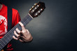 Boy playing gitare