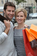 Couple shopping