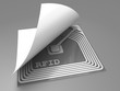 Illustration: Rfid sticker Rfid sticker