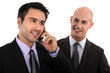 Man admiring his business partner