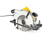 Circular saw on a white background