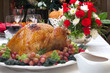 Roasted Turkey and Christmas Tree