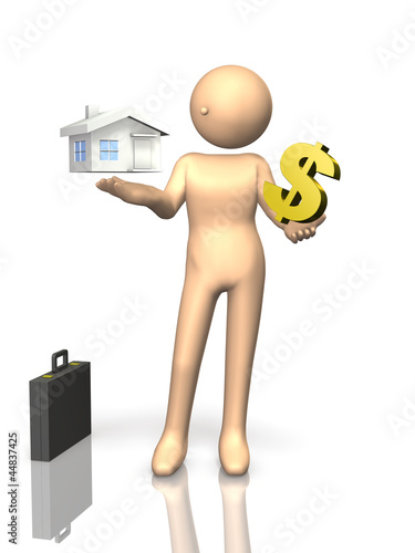 Illustration: The Getting funds is difficult. The Getting funds is difficult.