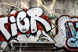 Grafitti auf einer Mauer