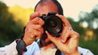 Photographer Frames Shot