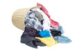 The clothes are not washed.