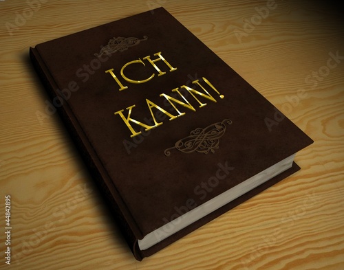 Illustration: 3D Buch - ICH KANN 3D Buch - ICH KANN