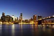 Manhattan Brooklyn Bridge Sunset
