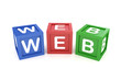 Toy Block with web word