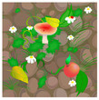 Nature seamless pattern