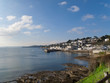 Shore and village of St. Mawes, Cornwall, United Kingdom