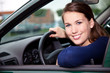 Photo: Attraktive Autofahrerin Attraktive Autofahrerin