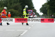 Feuerwehr - Sperrzone