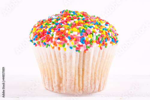 Photo: colorful cupcake colorful cupcake