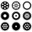 set of gear wheels