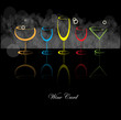 wine card background alcohol drink glass