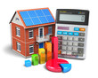 Home finances concept