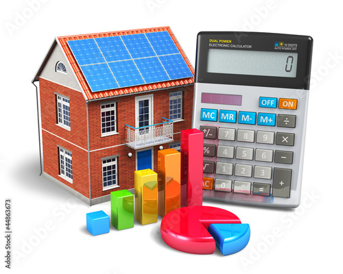 Illustration: Home finances concept Home finances concept