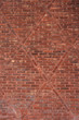 Red brick wall with diamond pattern
