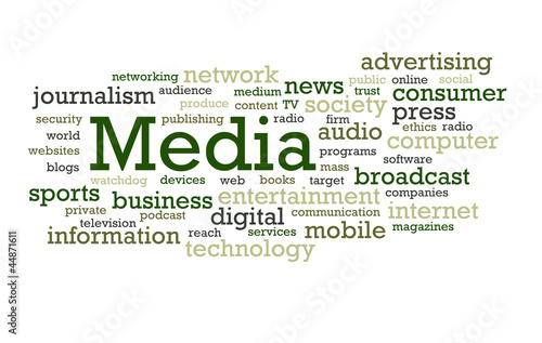 Illustration: Media Word Cloud Media Word Cloud