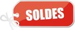 étiquette soldes