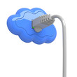 Cloud Computing Concept.