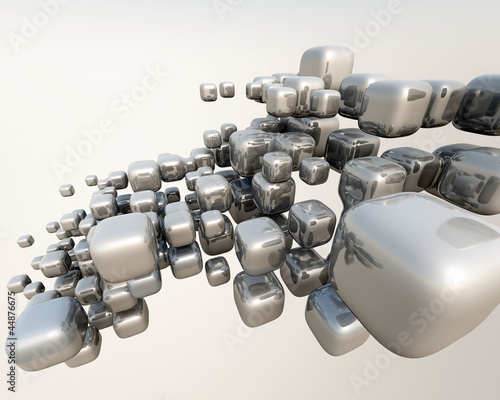 Illustration: 3d cubes 3d cubes