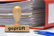 geprüft genehmigt