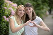 lesbian couple n love