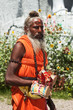 Indian sadhu with Shiva's trident