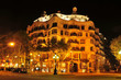 Casa Mila, or La Pedrera, of Antoni Gaudi in Barcelona, Spain