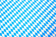 Bayerisches Muster blau weiß Hintergrund Oktoberfest