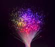 Abstract Internet technology fiber optic background