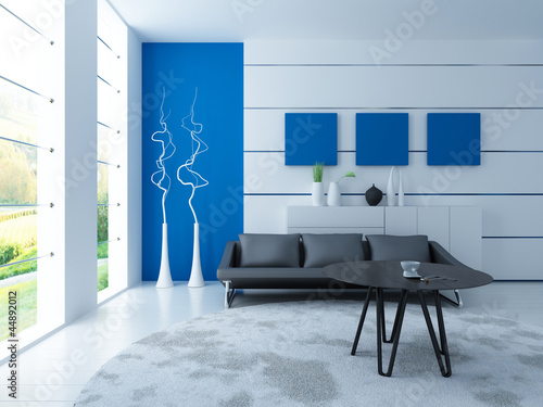 Illustration: Modern Luxury Loft / Apartment Architecture Interior Modern Luxury Loft / Apartment Architecture Interior