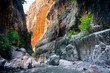 Photo: Rocky gorge and mountain stream of Saklikent Canyon / Turkey Rocky gorge and mountain stream of Saklikent Canyon / Turkey