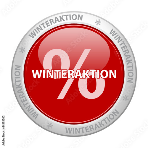 Vector: Winteraktion - Button Winteraktion - Button