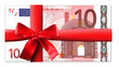10 Euro Schein Mit Roter Schle...