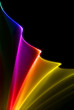 Abstract color fractal background