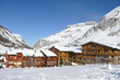 Mountain ski resort