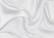 Smooth elegant white silk can use as fine background
