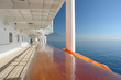 Deck Kreuzfahrtschiff