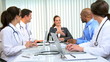 Video: Hospital Doctors Meeting Financial Consultant Hospital Doctors Meeting Financial Consultant