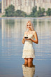 Photo: Girl with coffee Girl with coffee