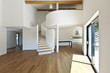 Photo: interior modern house, large open space interior modern house, large open space