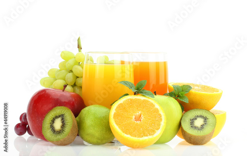 Photo: Fresh fruits and juice Fresh fruits and juice