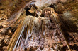 Inside a cave